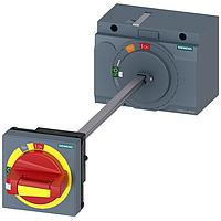 SIEMENS 3VA92770FK25 Door-Coupling Rotary Operator BREAKER 3VA6 250A PLSTC EM ROT HDL 4X LK