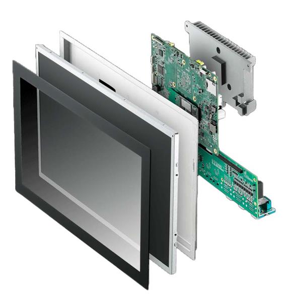 Industrial panel computer used for operator interface and embedded control