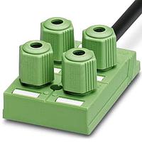 PHOENIX CONTACT 1683662 Sensor Cables / Actuator Cables SACB-4Q/4P- 5.0 PUR 120V