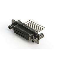 EDAC 628-M15-623-BT4 D-Sub Connectors - Standard Density Vertical Machined D-Sub Connector