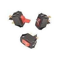 Carling Technologies LRA911-RA-B/250N Curvette Mid-Sized Rocker Switch LRA911RAB/250N