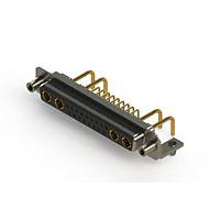 EDAC 630-21W4650-1N5 Mixed Contact D-Sub Connectors Right-angle Power Combo D-Sub Connector
