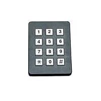 Grayhill 96BB2-056-F-EL Keypads Keypad, 4x4, matrix, white phone legend/black button, front panel mount, backlit