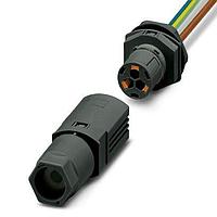 PHOENIX CONTACT 1047359 Circular Metric Connectors IPD WD 3P2 5 1 0 M25 BK