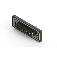 EDAC 630W9W4-240-1NA Mixed Contact D-Sub Connectors Right-angle Waterproof Power Combo D-Sub Connector