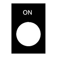 SCHNEIDER ZB2BY2311 Switch Hardware ENGRAVED NAMEPLATE