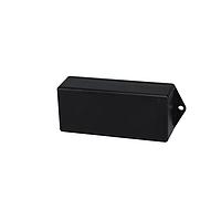 Bud Industries CU-1473-MB Utility Utilibox Style H Plastic Utility Box with Mounting Flanges (4.1 X 1.8 X 1.3 In)