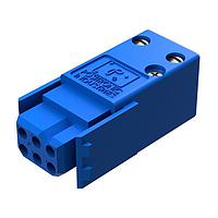 Amphenol Positronic PLB06F0050 Connectors Power Connector - 2 Row, 6 size 16 contacts, Socket (Female), Crimp (contacts ordered seperately)
