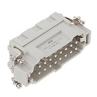 AMP Connectors - TE Connectivity T2040323101-000 Inserts 16P 2R 16A 500V Plug 20-14AWG SpringCont