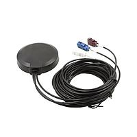 Quectel YEMA003AA Multiprotocol Antennas External Antenna, GNSS/LTE,L=3M,GNSS (C, Blue) Cellular (D, Bordeaux Violet)