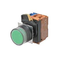 Omron Automation and Safety A22NL-BGM-TWA-G202-WC With Guard Assm, FG, Plas Bzl, Whte, 2NC