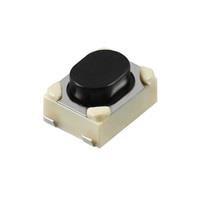 Alps Alpine SKRPASE010 Tactile Switches 500mOhm 2.55N 16VDC 4.2X3.2X2.5MM 50mA