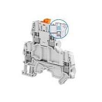 Entrelec - TE Connectivity ZS4-D2-S-T2 Feed Through Terminal Block Aut SNK Screw