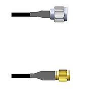 Amphenol Custom Cable Q-2O03E000D036i RF Cable Assemblies N-SP/SMA-SP LMR19 36I
