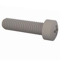 Essentra Components 011032WF075 Phillips Fillister Phillips Screw, #10-32 Thread, 3/4 Lg