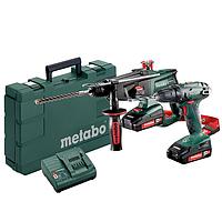 METABO COMBO SET 2.3.2 18 V Cordless machines in a set (BS18+KHA18)