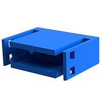 Amphenol Positronic PLA04M0000 Connectors Power Connector - 1 Row, 4 size 16 contacts, Pin (Male), Crimp (contacts ordered seperately)