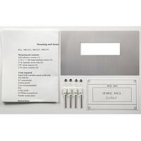 Matrix Orbital MK2041-AL Accessories Brushed Aluminum Overlay 20x4