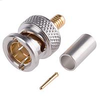 Radiall R142077702W Connectors BNC 75 HDTV / STRAIGHT PLUG CRIMP TYPE CABLE 0.6/2.8