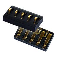 KYOCERA AVX 009155004401006 Battery Connector 4mm Pirch 0.4um Gold Sprung Half 4Pos 5A