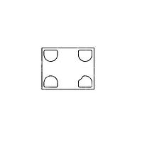 SiTime SIT8002AC-43-25E-6.14000Y MEMS Oscillators 6.14MHz +/-50ppm 2.5V +/-10% -10C+70C