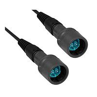 Bulgin PXF6055CAE Fiber Optic Cable Assemblies Flex fiber connector 50M OS1