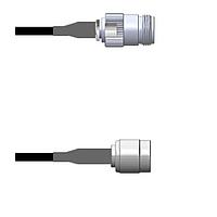 Amphenol Custom Cable Q-200520003084i RF Cable Assemblies N-SJ/TNC-SP G174 84I
