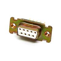 Cinch DEE9SF179-A101 Receptacle DSUB 9F WW2 E GF CAD