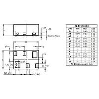 Diodes Incorporated DMN31D5UDAQ-7B MOSFETs MOSFET BVDSS: 25V-30V X2-DFN0806-6 T&R 10K