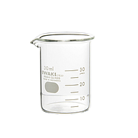 IWAKI 1000BK30 Low Form Beaker (30 ml)