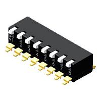 Diptronics EPMR-04-V DIP Switches Dip switch Piano Type End Stackable