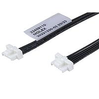 Molex 224091-1063 Discrete Wire Cable Assemblies CLIK-Mate-to-CLIK-Mate OTS Cable Assembly 1.25mm P SR 300.00mm Length 6 Ckts WHT
