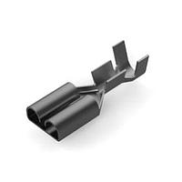AMP Connectors - TE Connectivity 170108-4 Receptacle F-F .250 L.P. STR 1