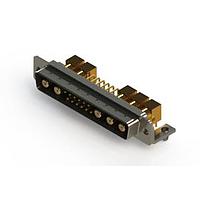 EDAC 629-17W5640-5T3 Mixed Contact D-Sub Connectors Right-angle Power Combo D-Sub Connector