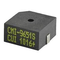 Same Sky (formerly CUI Devices) CMI-9651S-SMT-TR Electromagnetic Buzzer 9.6mm sq 2.7kHz 12V SMT