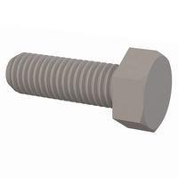 Essentra Components 50M100150J030 Machine Screw Hex Unslotted Bolt, M10 X 1.5 Thread, 30mm Lg