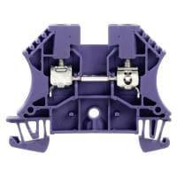 Weidmuller 1037820000 Feed Through Terminal Block WDU 4 PA/VIOLET