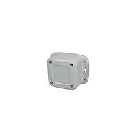 Bud Industries PU-16532 Outdoor Enclosure IP68/NEMA 6P Plastic Enclosure with Mounting Flanges (2.6 X 2.6 X 1.6 In)