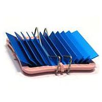 Advanced Thermal Solutions ATS-50330B-C1-R0 Component maxiFLOW Heat Sink with maxiGRIP Attachment, T766, Blue-Anodized, 33x33x7.5mm
