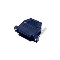 MH Connectors MHCCOV-25SCL-BK Two Piece Backshell 25 WAY BUDGET PLASTIC D HOOD-BK +T/S