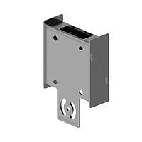 Banner Engineering SMBAMSQ60IP Sensor Hardware Bracket: Industrial protection SMBAMS series bracket; for Q60 with replaceable window; Articulation slots for 90 plus degree rotation; 12-ga. (2.6 mm) 300 series Stainless Steel