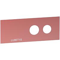 SCHNEIDER LU9ET1S Labels TeSys U Red Safety Circuit Label