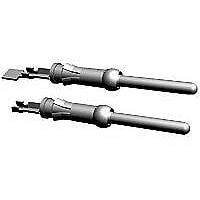 AMP Connectors - TE Connectivity 1-66564-2 (CUT STRIP) Contacts TYPE III + PIN 24-20 Cut Strip of 100