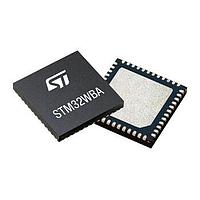 STMicroelectronics STM32WBA55CGU7 RF Microcontrollers - MCU Wireless Arm Cortex-M33 Trust Zone MCU 100MHz 1Mbyte Flash BLE 5.4, ZigBee