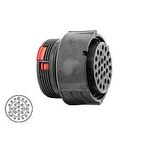 Eaton Souriau-Sunbank CL1F4103 Standard Circular Connector 26P Socket Plug IP67 In-Line Shell Size 4