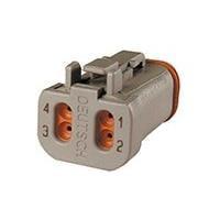 DEUTSCH - TE Connectivity DT06-4S-E003 4-Way 4P DT PLUG ASM END CAP
