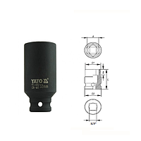 Yato YT-1052 Hexagonal deep impact socket 1/2" (32mm)