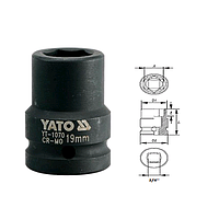 Yato YT-1070 Hexagonal impact socket 3/4" (19mm)