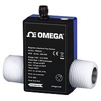 OMEGA FMG925B-SS-PO-NPT OEM Lightweight and Compact Design Electromagnetic Flow Meter (± 0.7 %, 140 °F, 66 GPM, 1 1/4 in, NPT Male, ABS, 12 to 24 Vdc, M12 4 pin Female)