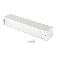 Hammond Manufacturing 1411TU Utility Utility Enclosure - 10 x 2.2 x 1.6" - Unfinished Aluminum